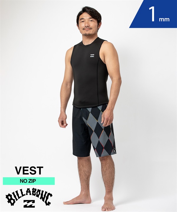 BILLABONG ビラボン ノンジップ アブソリュート BE011-883 ウェットスーツ ベスト メンズ