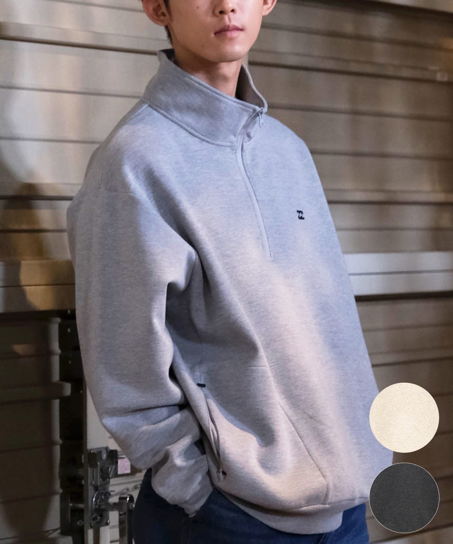 BILLABONG ビラボン トレーナー ハーフジップ メンズ スウェット