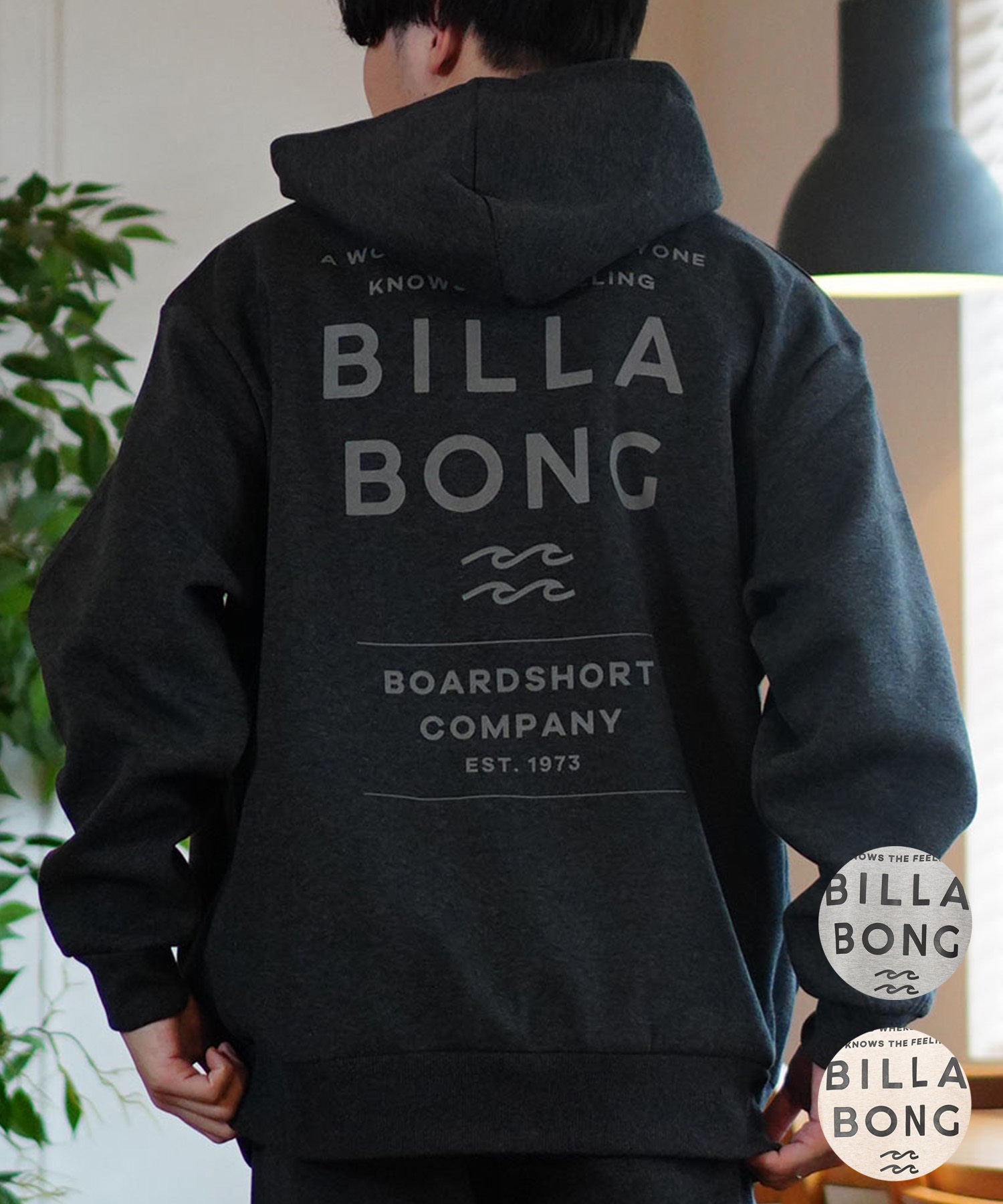 BILLABONG ビラボン パーカー プルオーバー メンズ スウェット フーディー バックプリント ストレッチ 撥水加工 セットアップ対応  BE012-022 パーカー｜ムラサキスポーツオンラインストア 通販