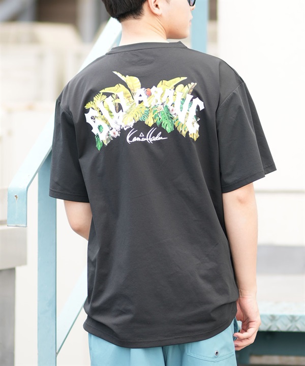 BILLABONG ビラボン ラッシュガード 半袖 Tシャツ メンズ 水陸両用 ユーティリティ UVカット 速乾 オーバーサイズ BE01A-871 ムラサキスポーツ限定