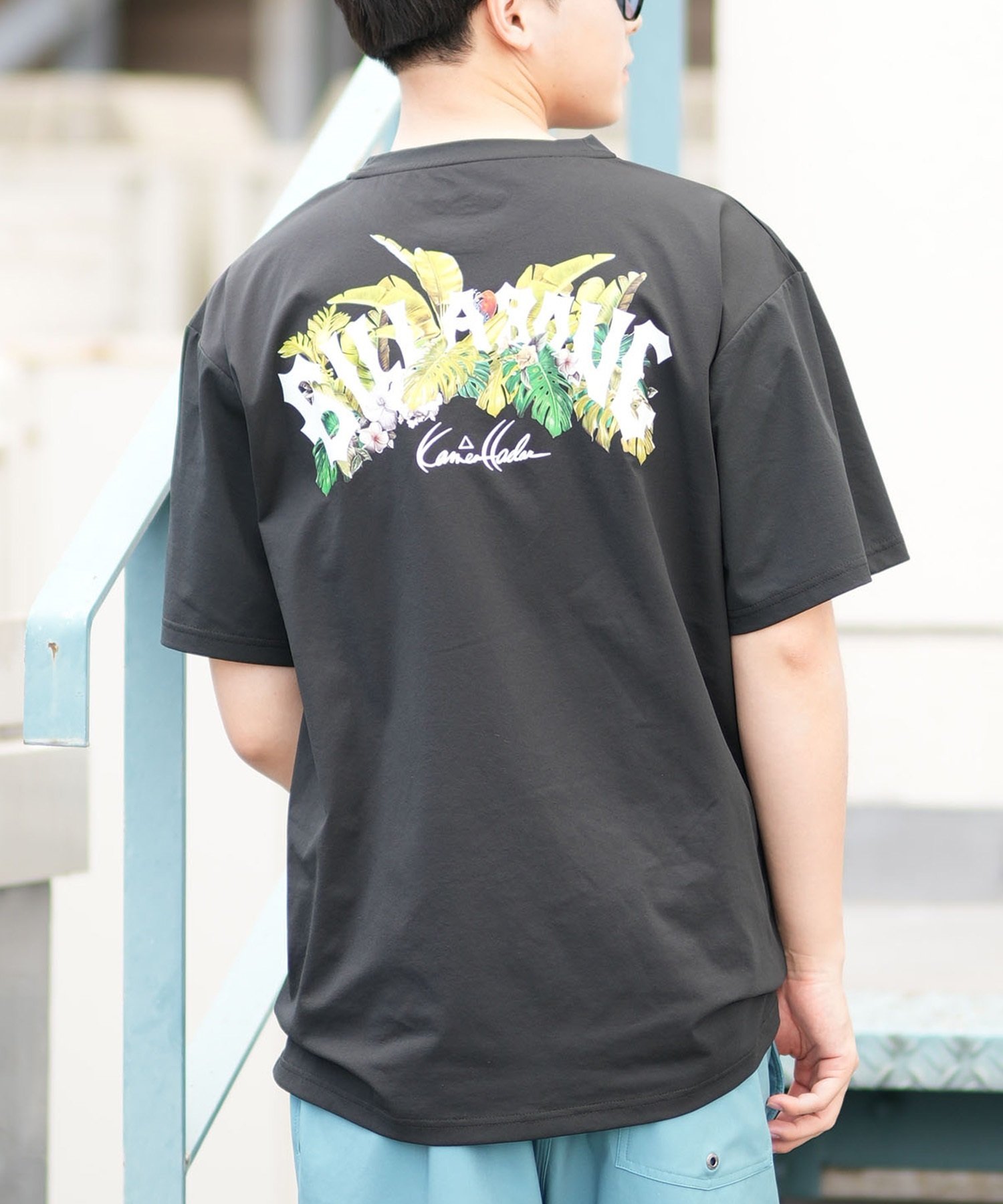 BILLABONG ビラボン ラッシュガード 半袖 Tシャツ メンズ 水陸