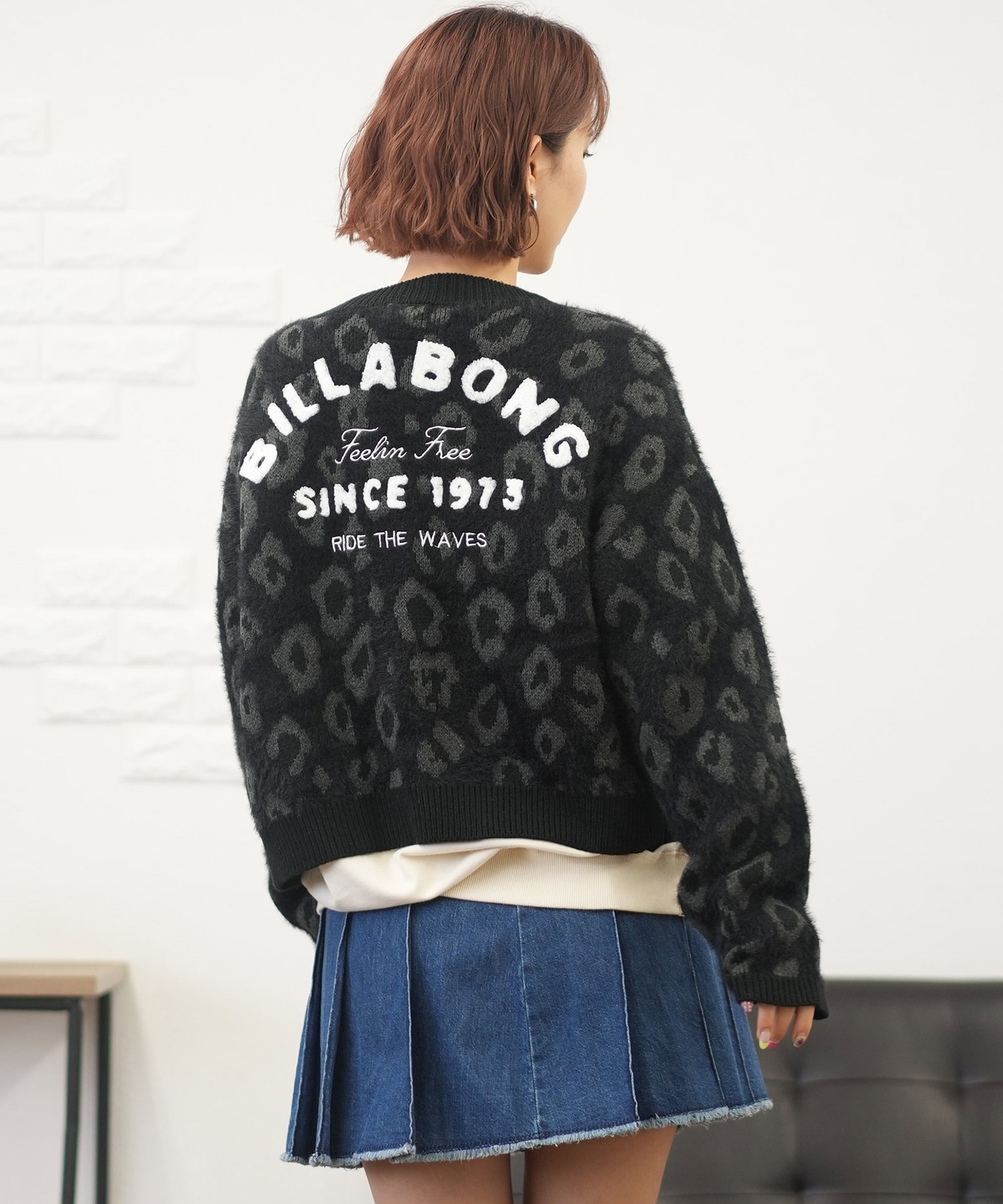BILLABONG ビラボン ニット カーディガン レディース セーター V