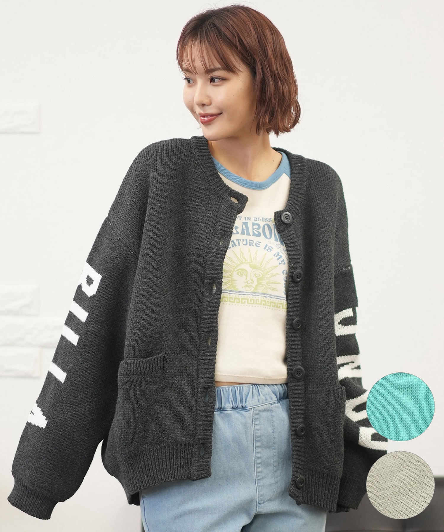BILLABONG ビラボン ニット カーディガン レディース セーター BILLABONG ビラボン ニット カーディガン レディース セーター