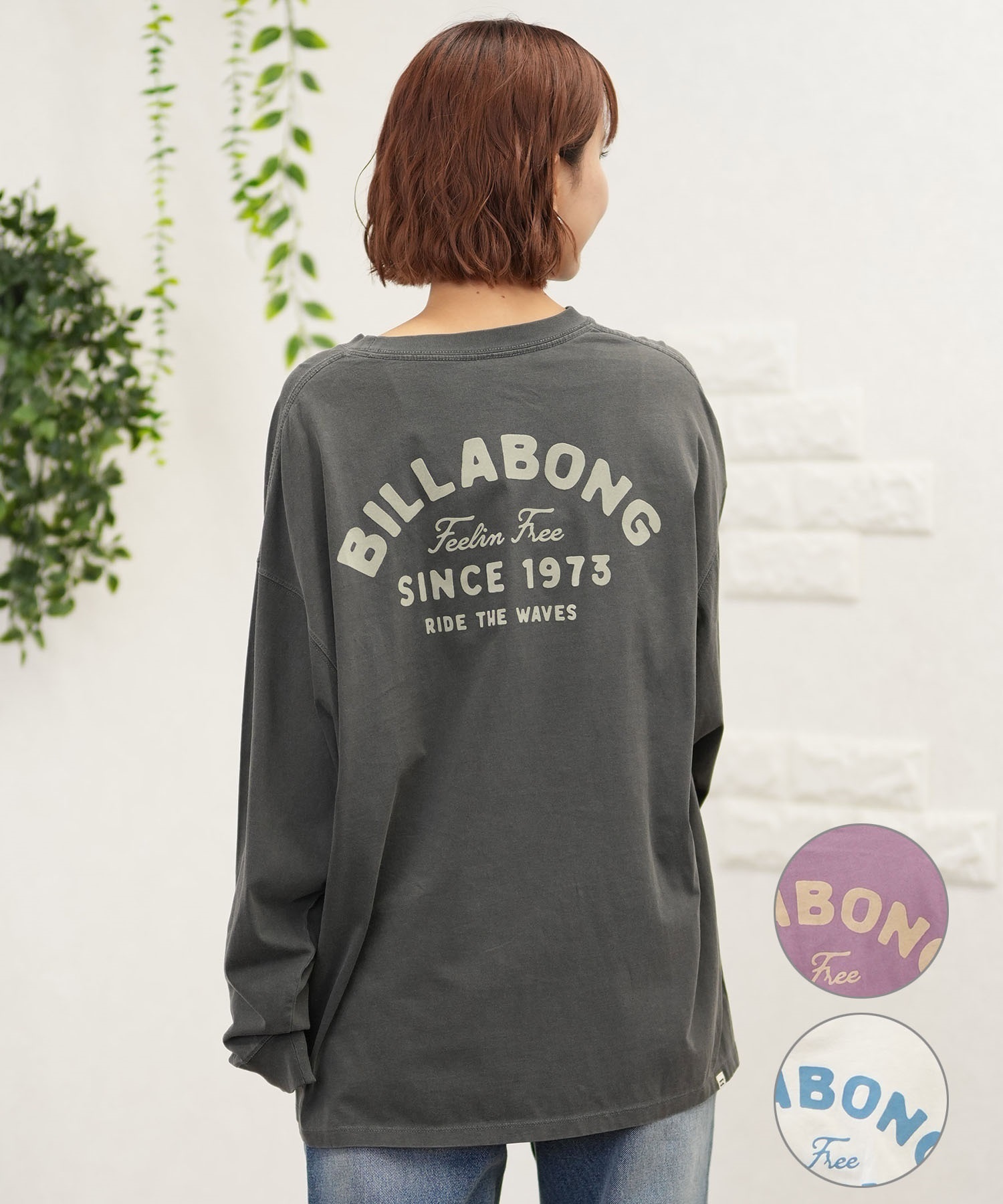 【OUTLET】BILLABONG メンズ SQUARE LOGO ロンT 【2024年春夏モデル】