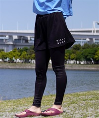 BILLABONG ビラボン レギンス レディース ラッシュレギンス 水着 無地 UVカット 水陸両用 BE01C-400