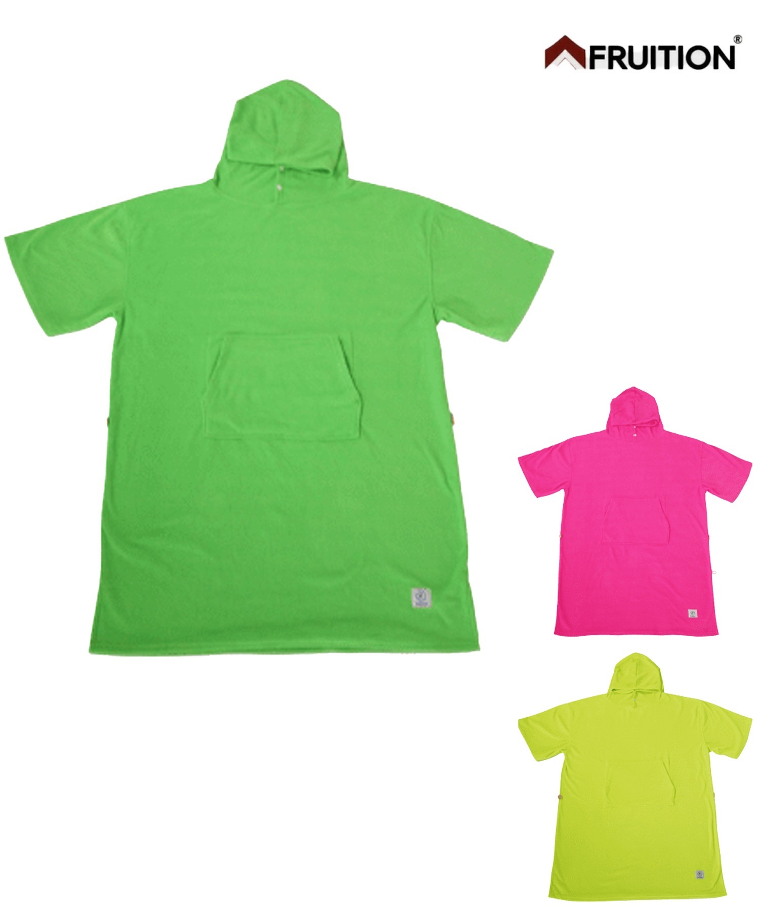 FRUITION フリューション NEON PONCHO ポンチョ サーフィン サーフ