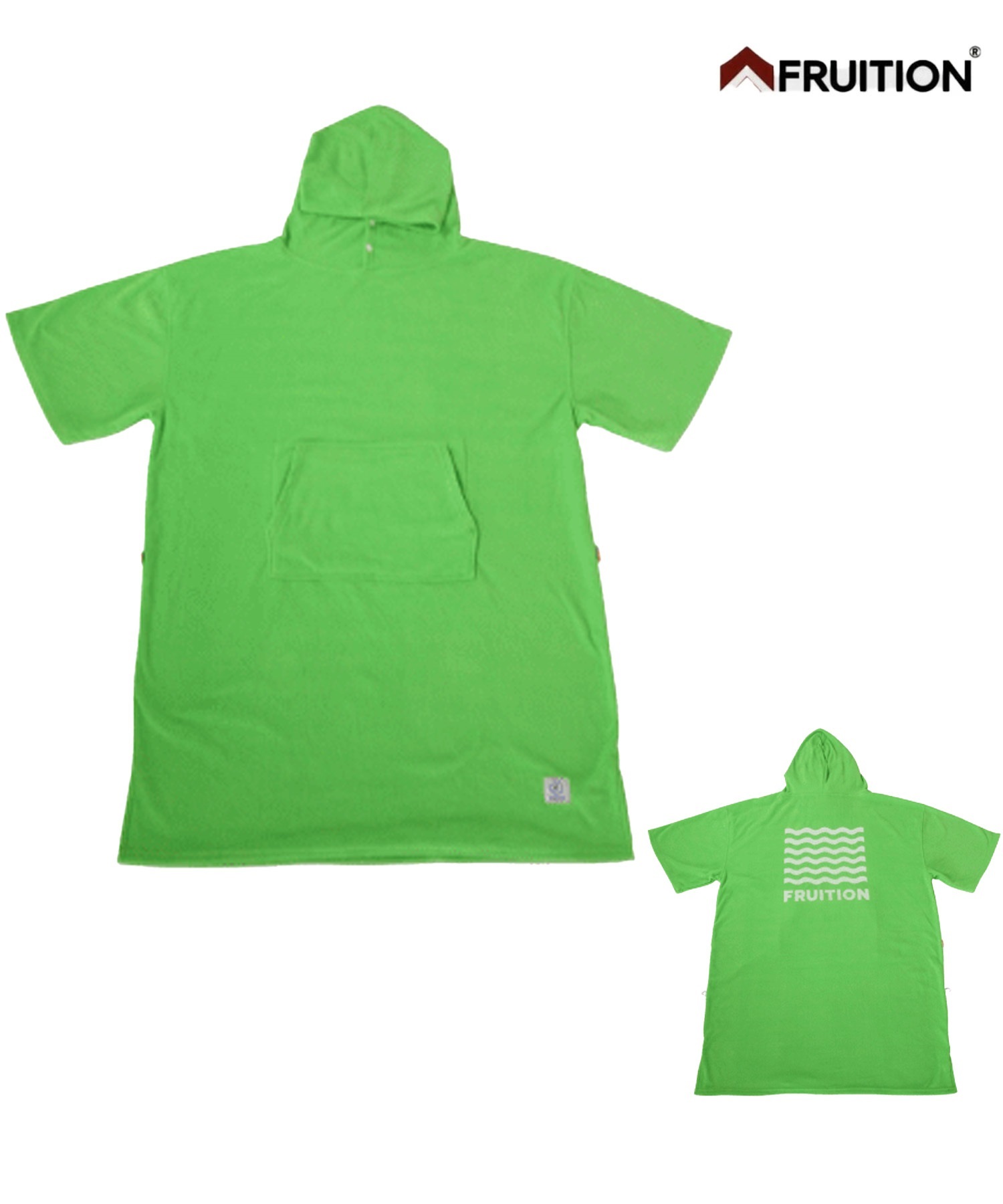 ぶんちょう FRUITION フリューション NEON PONCHO ポンチョ サーフィン サーフ