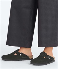BIRKENSTOCK ビルケンシュトック サンダル レディース Boston LEVE ボストン 細身シルエット幅 スエード 1027067