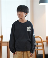 PUMA プーマ Tシャツ キッズ 長袖 ロンT 袖ロゴ 684036 ロング