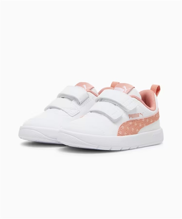 PUMA プーマ スニーカー キッズ ガールズ コートフレックス V3 ドッティ DOTTY V インファント 12.0～16.0cm 398759