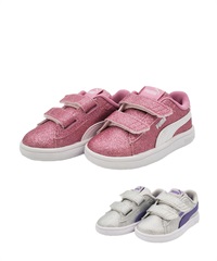 PUMA プーマ スニーカー キッズ キラキラ スマッシュ 3.0 PUMA プーマ スニーカー キッズ キラキラ スマッシュ 3.0