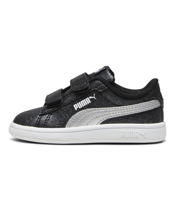 PUMA プーマ スニーカー キッズ キラキラ スマッシュ 3.0 グリッツグラム V インファント 12.0～16.0cm 394688