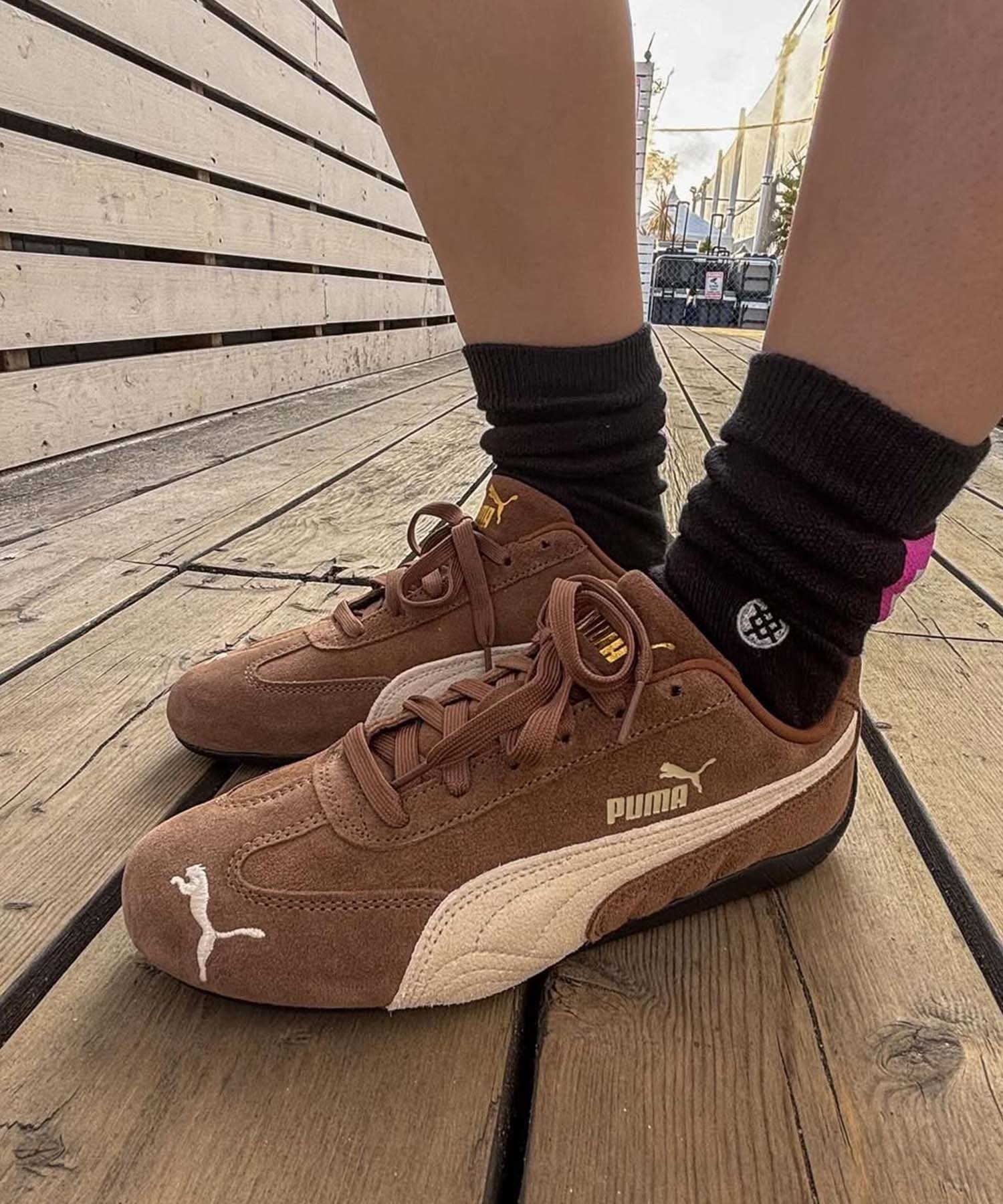 PUMA プーマ スニーカー レディース 薄底 韓国ファッション SPEEDCAT OG 398846