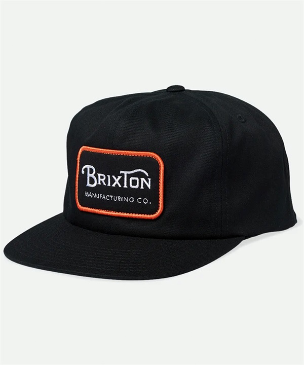 BRIXTON ブリクストン キャップ 帽子 GRADE HP フラットバイザー スナップバック 11697