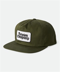 BRIXTON ブリクストン キャップ 帽子 フラットバイザー スナップ