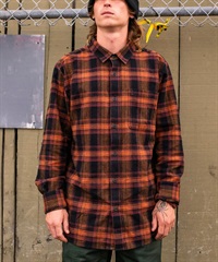 VOLCOM ボルコム 長袖 シャツ メンズ ネルシャツ チェック A0532402