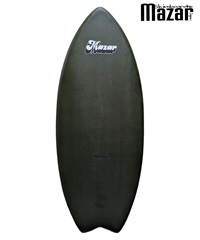 【美品】mazar スキムボード　サーフワックス　袋付き MAZAR マザー MF BASIC+FISH スキムボード ボディーボード