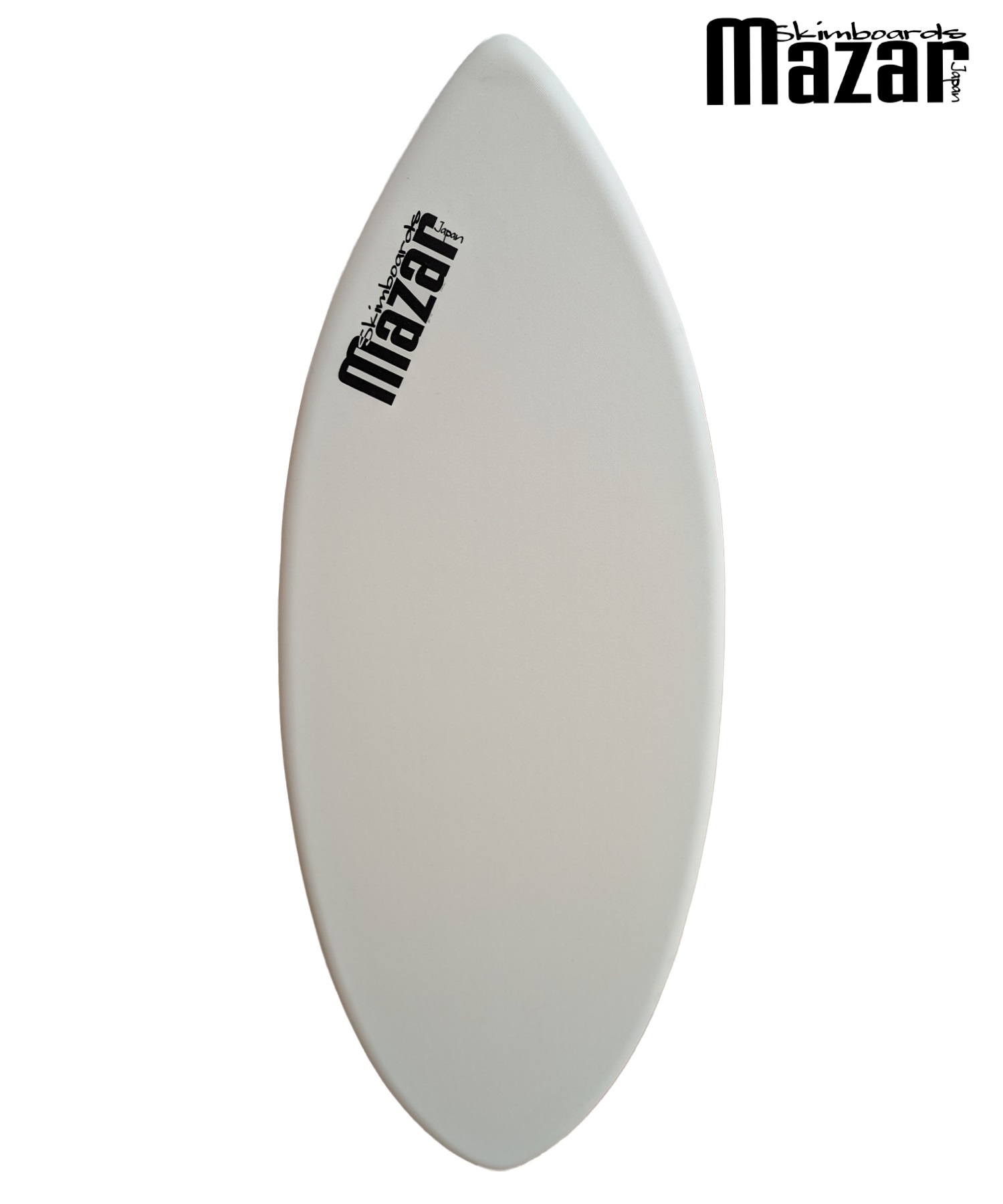 MAZAR マザー BASIC+ ベーシック＋ 133cm スキムボード ムラサキスポーツ(WHT-133cm)