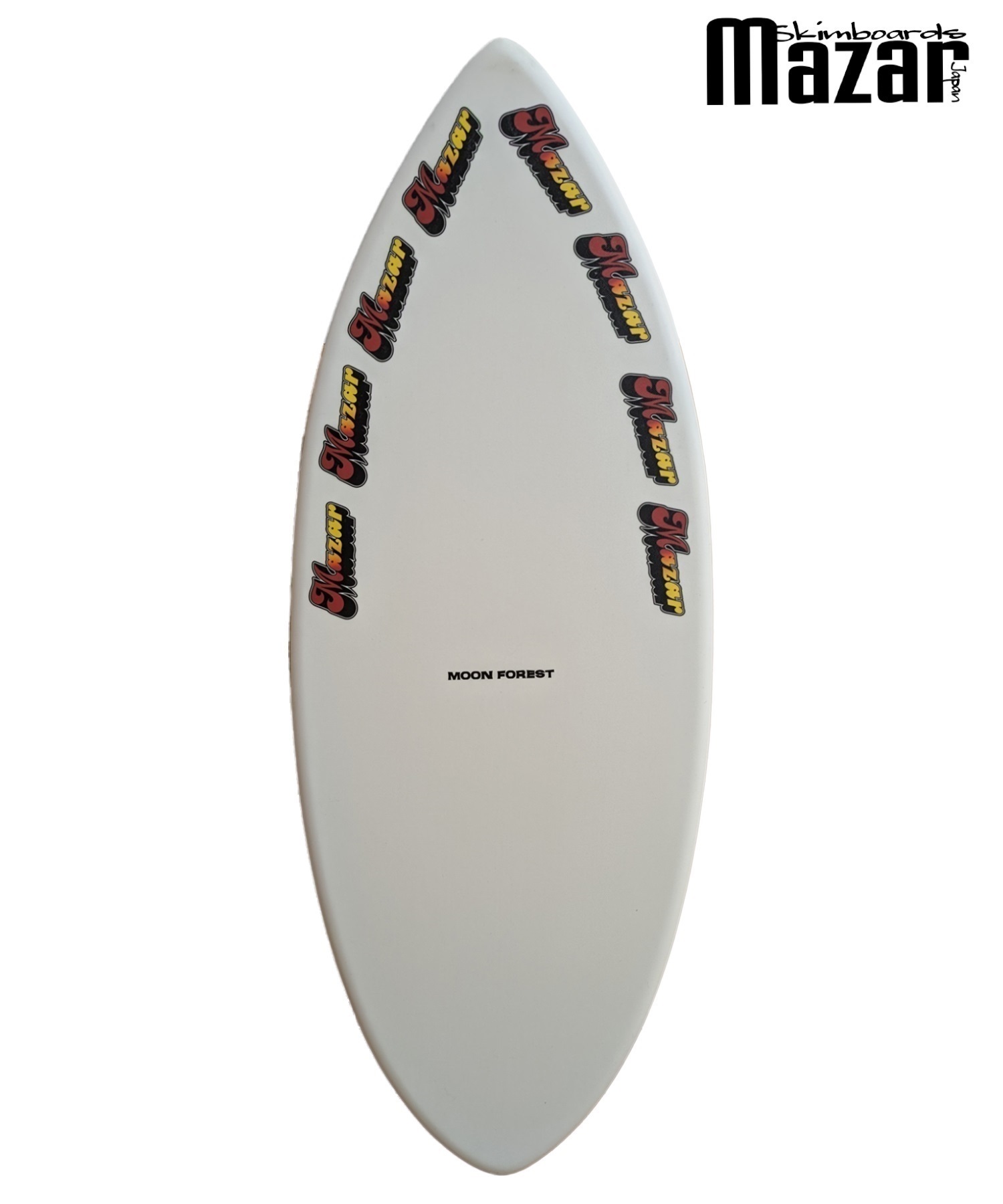 MAZAR マザー MOONFOREST BASIC+ RACING TEAM チームモデル スキムボード ムラサキスポーツ(WHT-133cm)