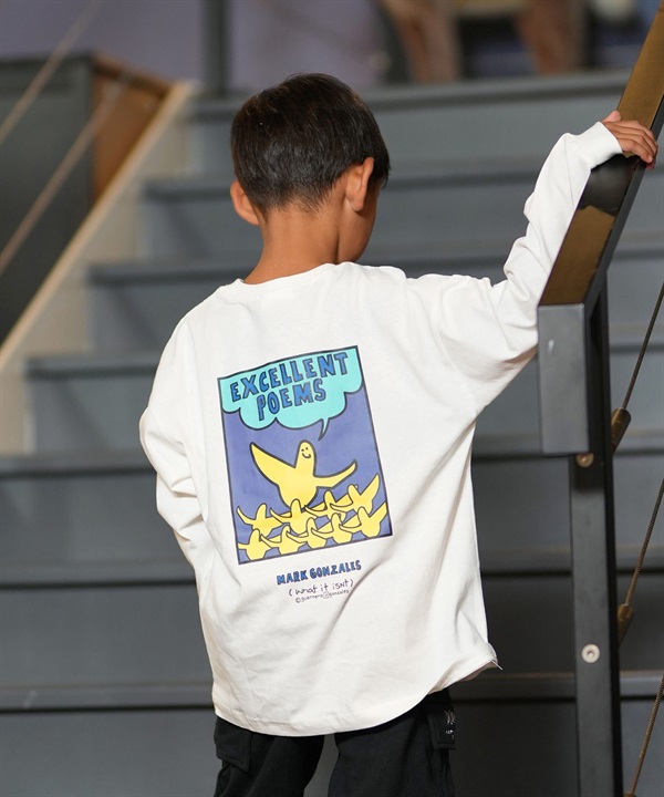 What it isNt ART BY MARKGONZALES ワット イット イズント マークゴンザレス 長袖 Tシャツ キッズ 47240227