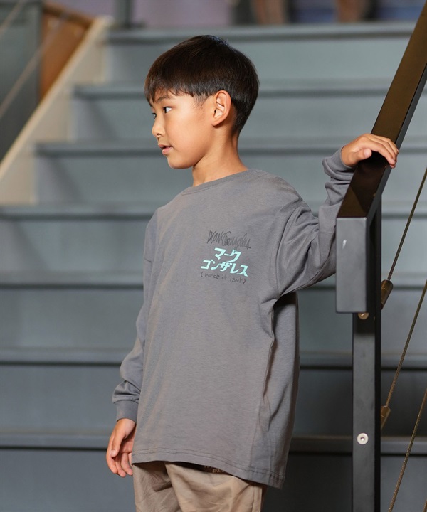 What it isNt ART BY MARKGONZALES ワット イット イズント マークゴンザレス 長袖 Tシャツ キッズ 47240227