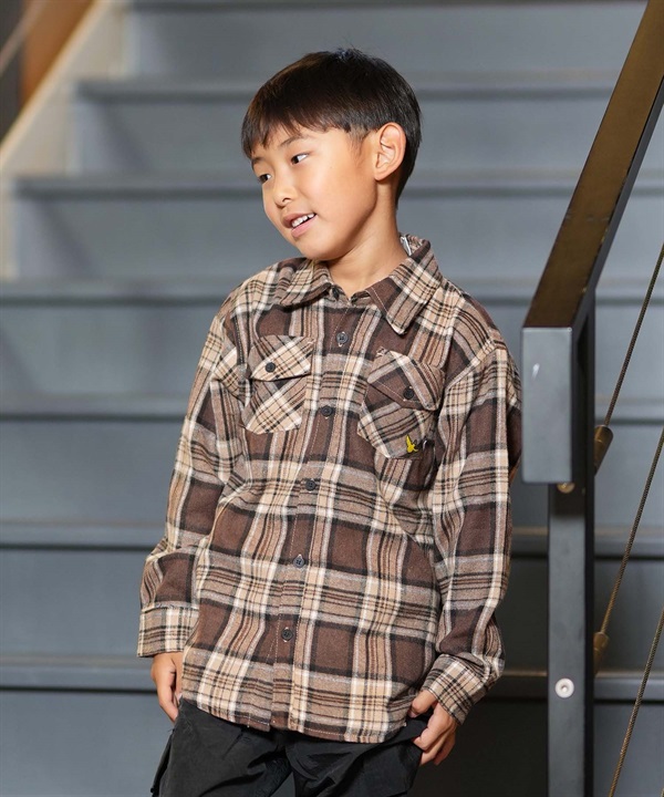 What it isNt ART BY MARKGONZALES ワット イット イズント マークゴンザレス 長袖 シャツ キッズ 47240727