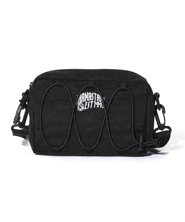 MANASTASH マナスタッシュ ショルダーバッグ ロゴ ブラック BBC ARCH LOGO SHOULDER BAG 7924276001