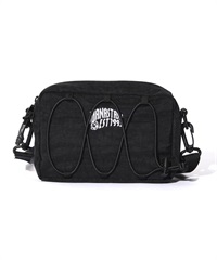MANASTASH マナスタッシュ ショルダーバッグ ロゴ ブラック BBC ARCH LOGO SHOULDER BAG 7924276001