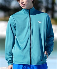 Reebok リーボック 水着 ラッシュガード 長袖 ジップアップ ハイネック メンズ UVカット UVジャケット 420768