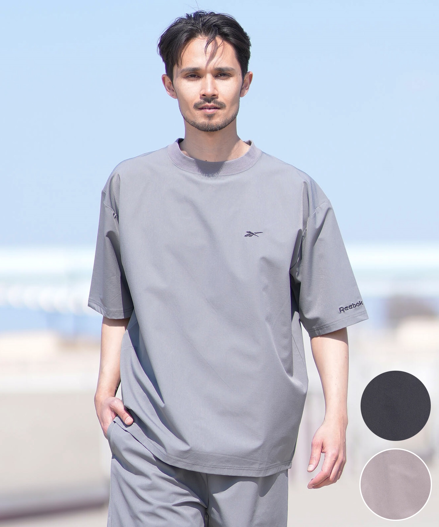 Reebok リーボック ラッシュガード 水陸両用 半袖 Tシャツ