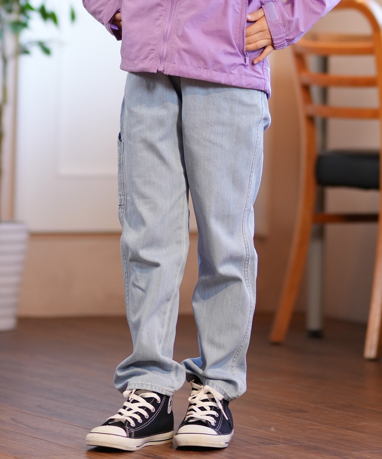 Lee リー キッズ デニム ロングパンツ ペインターパンツ LK1389-C298