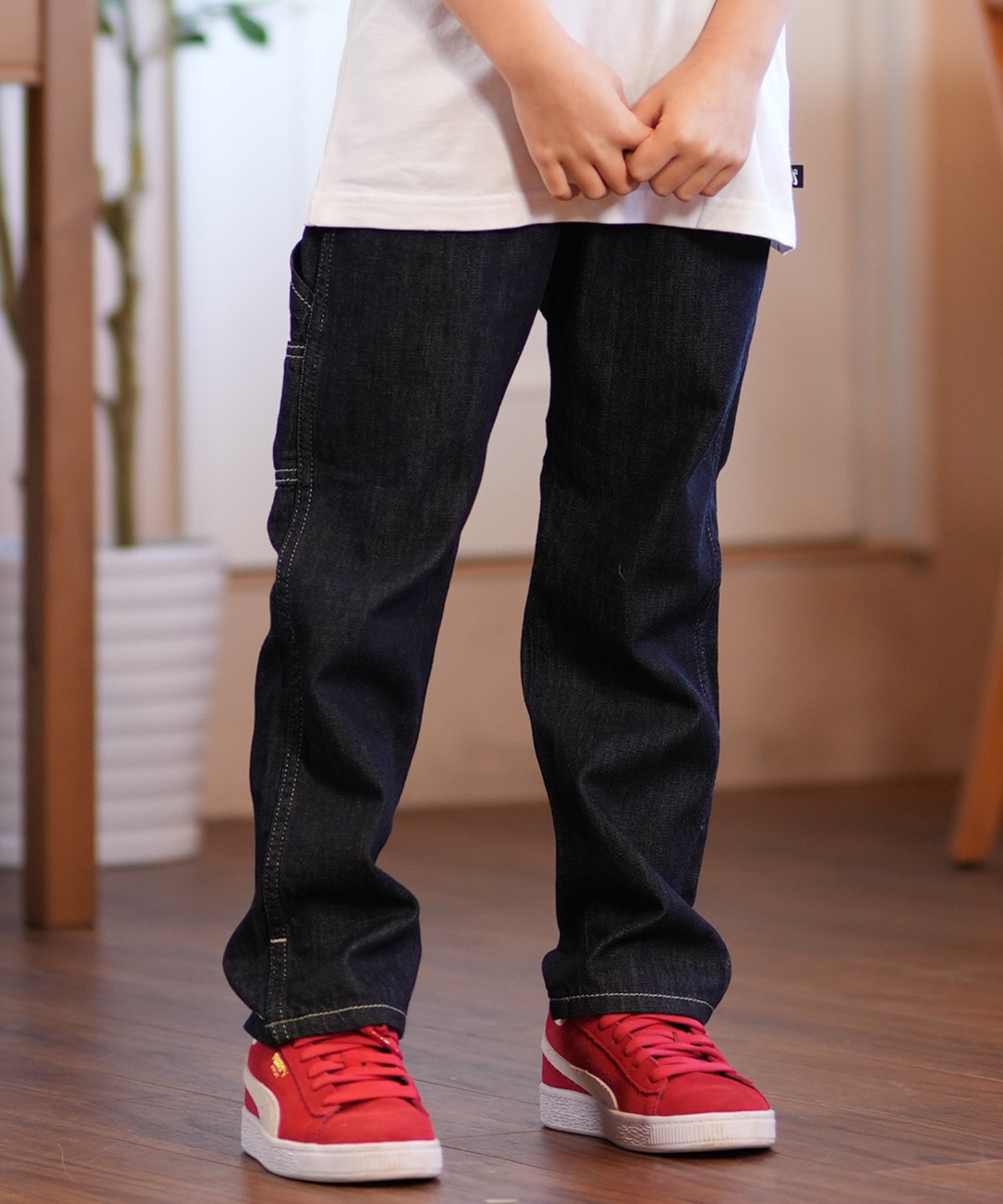 Lee リー キッズ デニム ロングパンツ ペインターパンツ LK1389