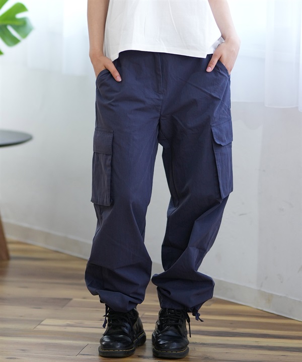 RIKKA FEMME リッカファム ロングパンツ レディース コットンカーゴパンツ RF24HS06