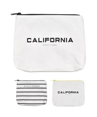 RIKKA FEMME リッカファム ポーチ カリフォルニア RFAC24SS06(WT/BK-FREE)