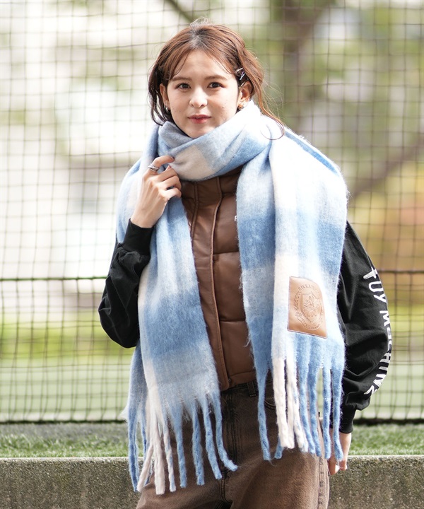 RIKKA FEMME/リッカファム フリンジマフラー RFAC24FW05 マフラー