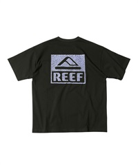 REEF リーフ 半袖 Tシャツ メンズ バックプリント RFTEM-M01 ムラサキスポーツ限定(BLK-M)