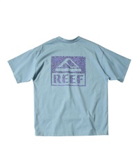 REEF リーフ 半袖 Tシャツ メンズ バックプリント RFTEM-M01 ムラサキスポーツ限定(B.GRY-M)
