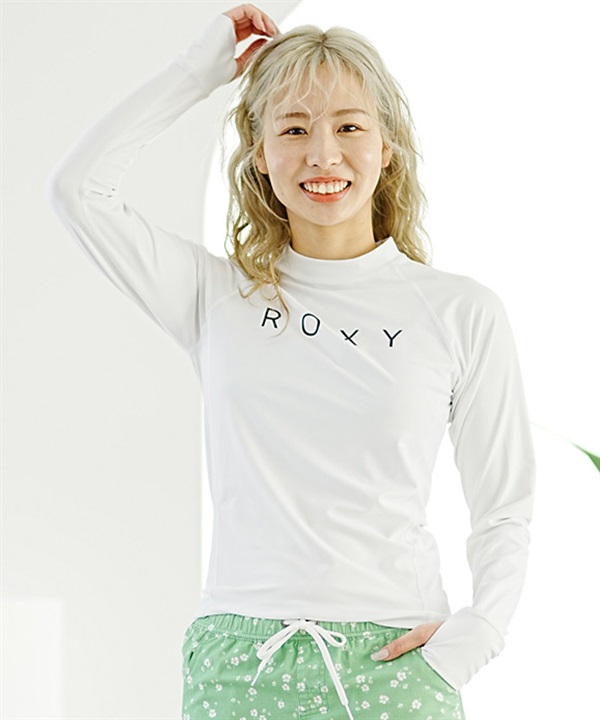 ROXY ロキシー 水着 ラッシュガード 長袖 Tシャツ ロンT レディース UVカット RLY245034