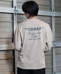 lost ロスト 長袖 Tシャツ メンズ ロンT バックプリント