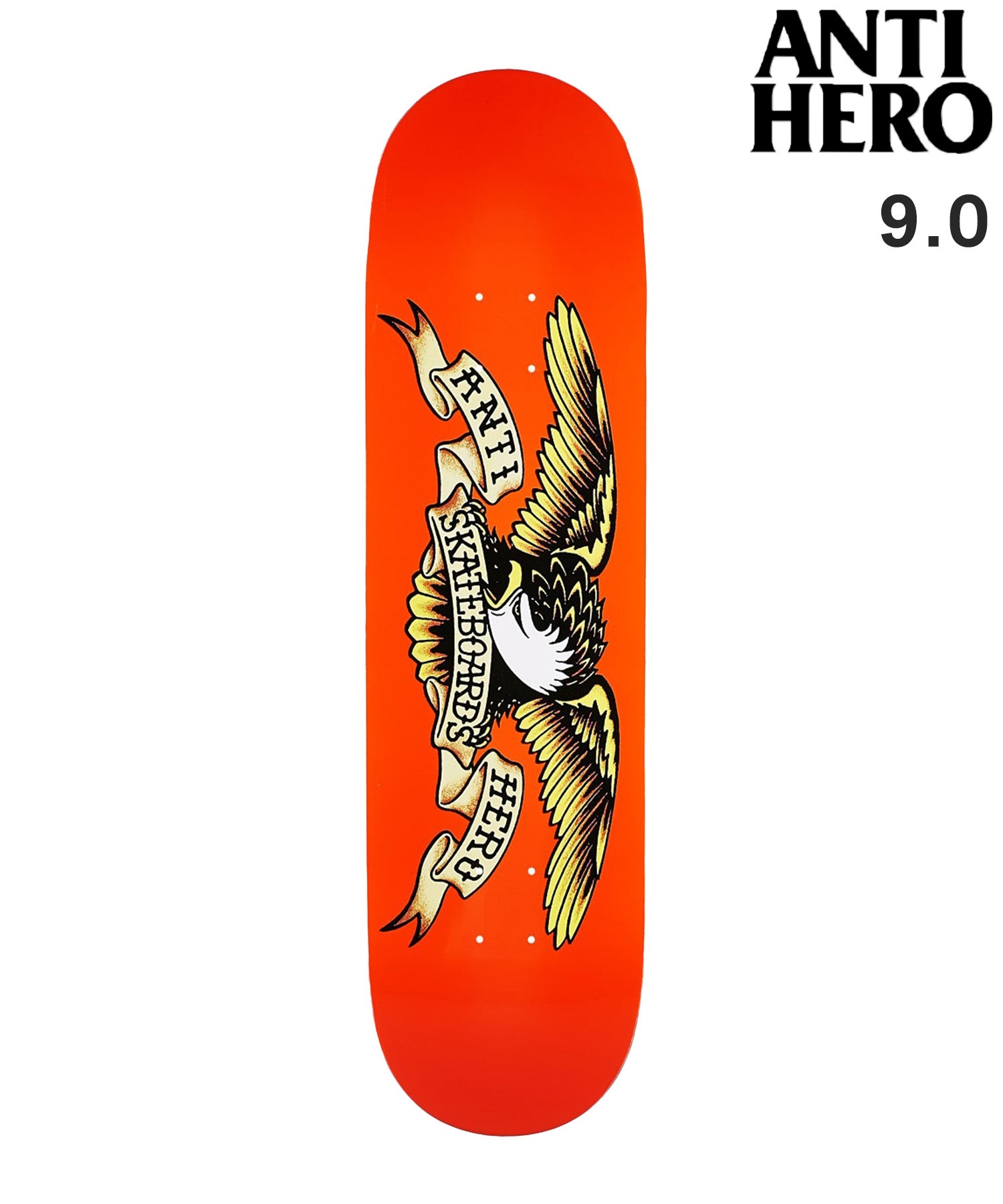 ANTIHERO アンチヒーロースケートボード デッキ 9.0inch TEAM EAGLE