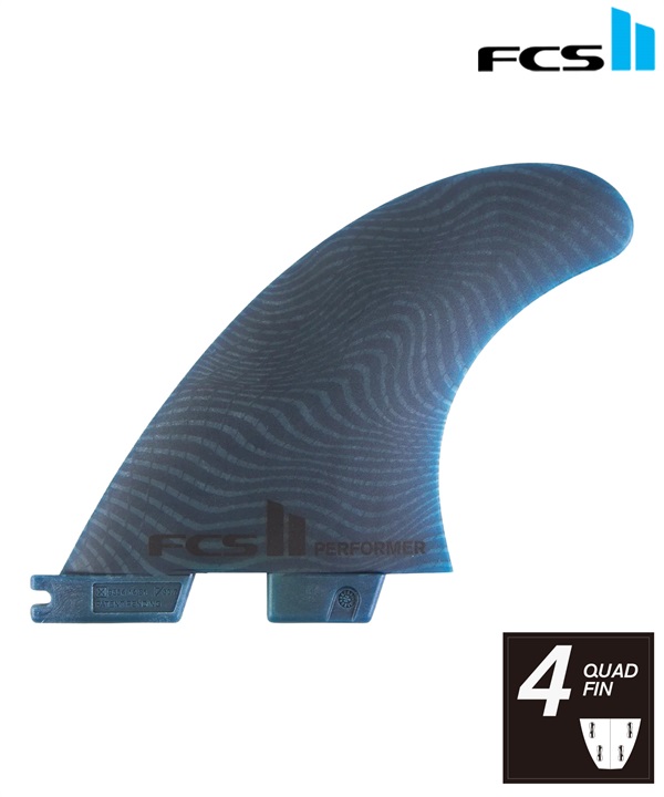 FCS2 エフシーエスツーFPER-NG04-MDQSR PERFORMER TRI サーフィン フィン ムラサキスポーツ
