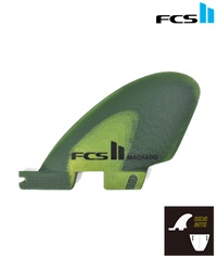 FCS II PG フィン ROB MACHADO THRUSTER ケース付き FCS2 エフシーエスツー PG MACHADO SIDEBITE ロブ マチャド サーフィン