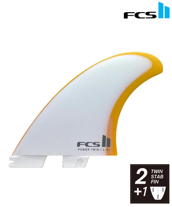 FCS2 エフシーエスツー PG POWER TWIN パワーツイン TWIN+1 サーフィン ツイン フィン ムラサキスポーツ