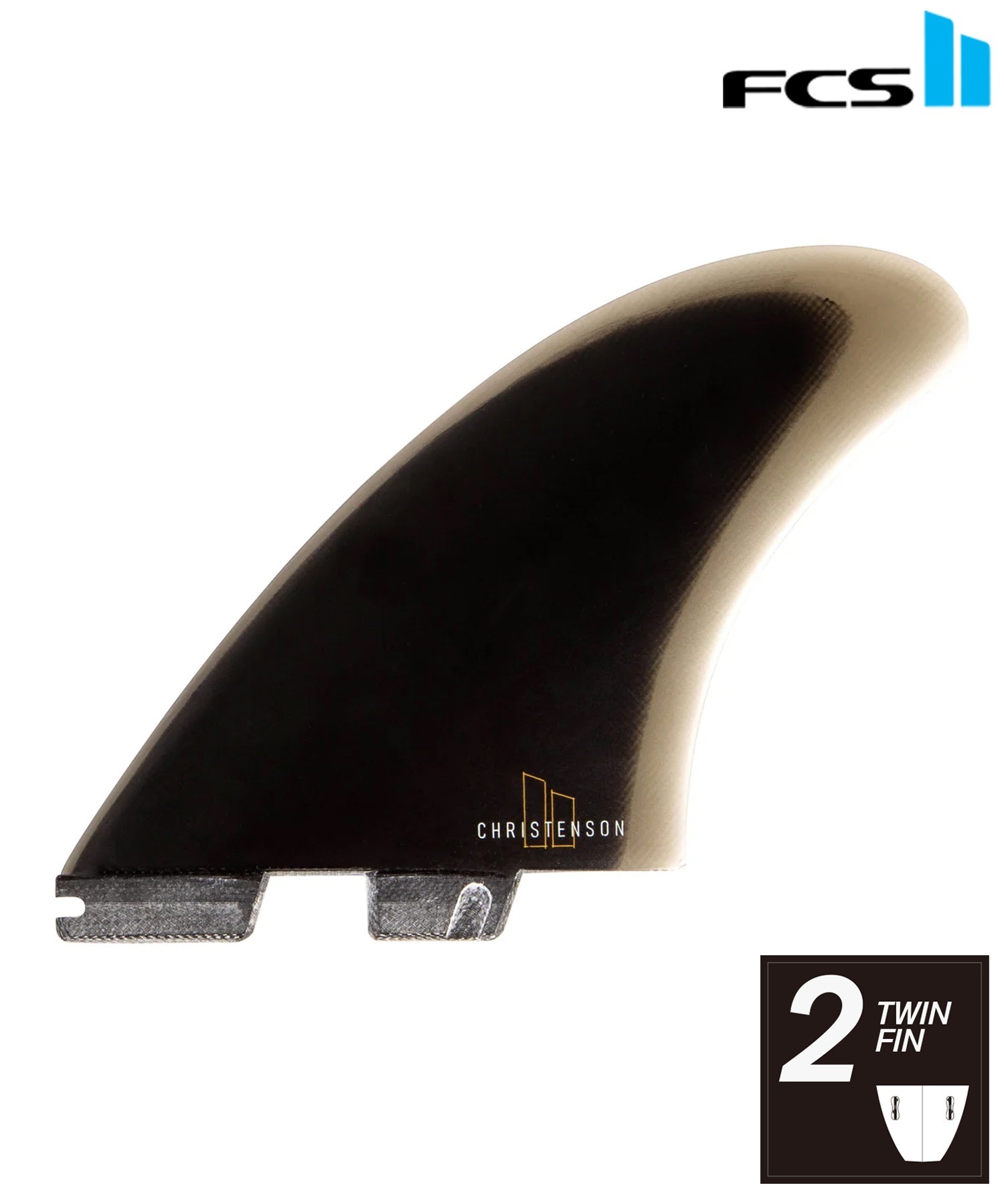 【美品】FCS2 クリステンソン TWIN FCS2 エフシーエスツー PG CHRISTENSON TWIN クリステンソン
