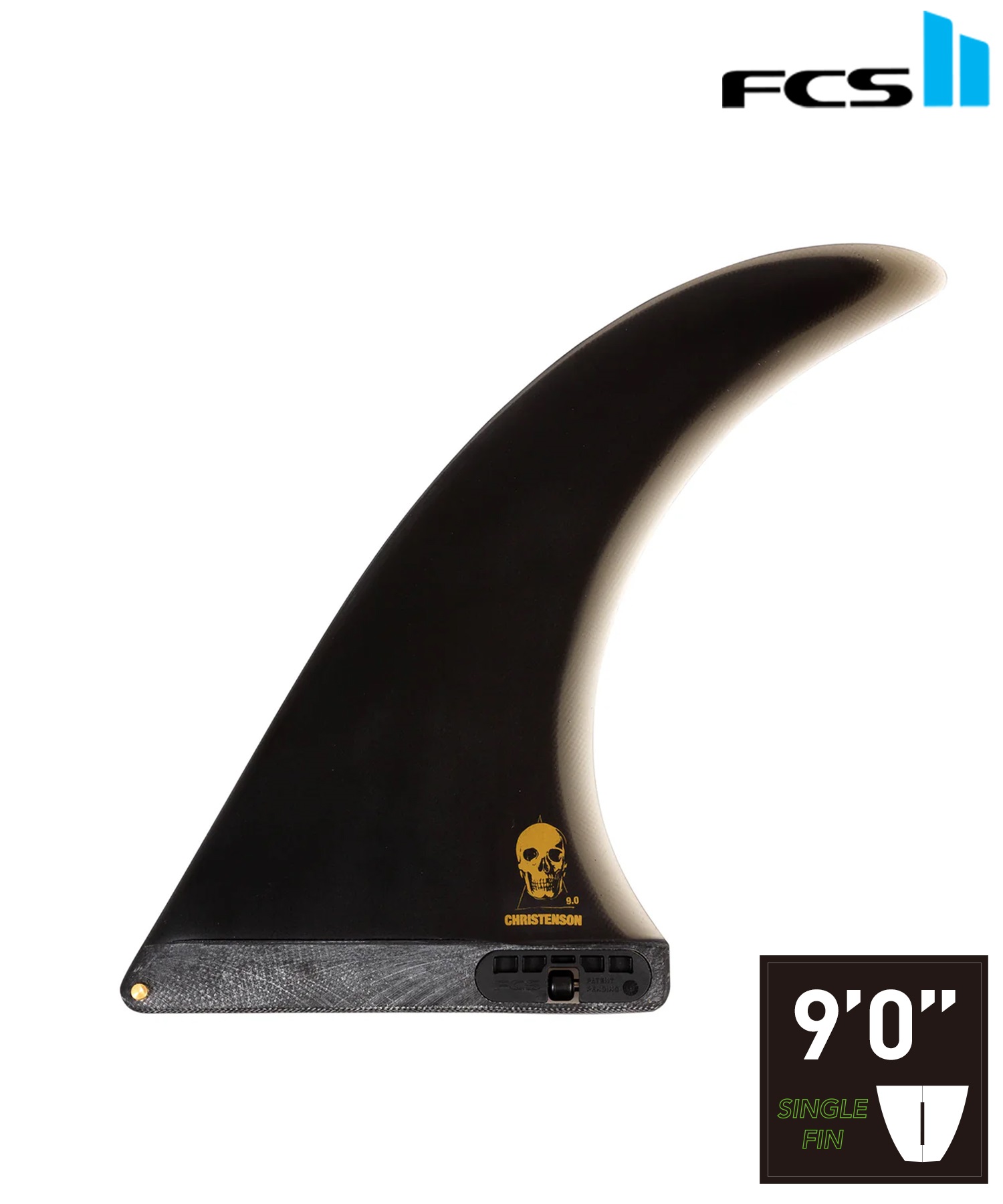 【新品】FCS2 クリステンソンフィン9.0 FCS2 エフシーエスツー PG CHRISTENSON クリステンソン 9.0inch