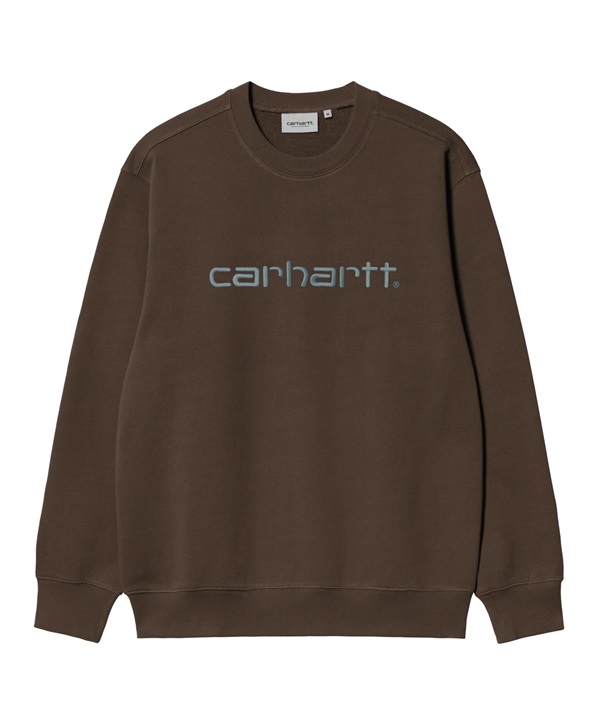 Carhartt WIP カーハートダブリューアイピー トレーナー スウェット メンズ クルーネック ロゴ 刺繍 裏起毛 CARHARTT SWEAT I030546