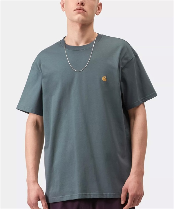Carhartt WIP カーハートダブリューアイピー 半袖 Tシャツ メンズ ショートスリーブチェイスTシャツ S/S Chase T-Shirt I026391