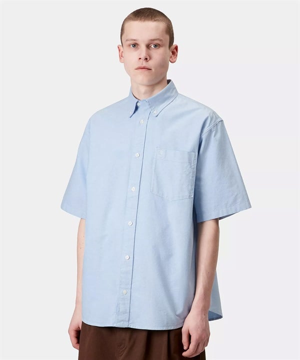 Carhartt WIP カーハートダブリューアイピー 半袖 シャツ メンズ ブラクストンシャツ S/S BRAXTON SHIRT I031454
