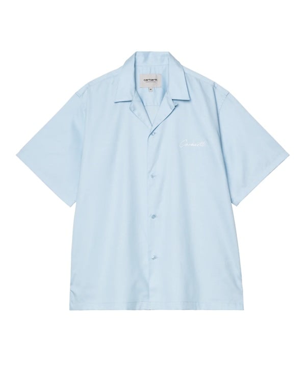 Carhartt WIP カーハートダブリューアイピー 半袖 シャツ メンズ ショートスリーブデルレイシャツ SS Delray Shirt I031465