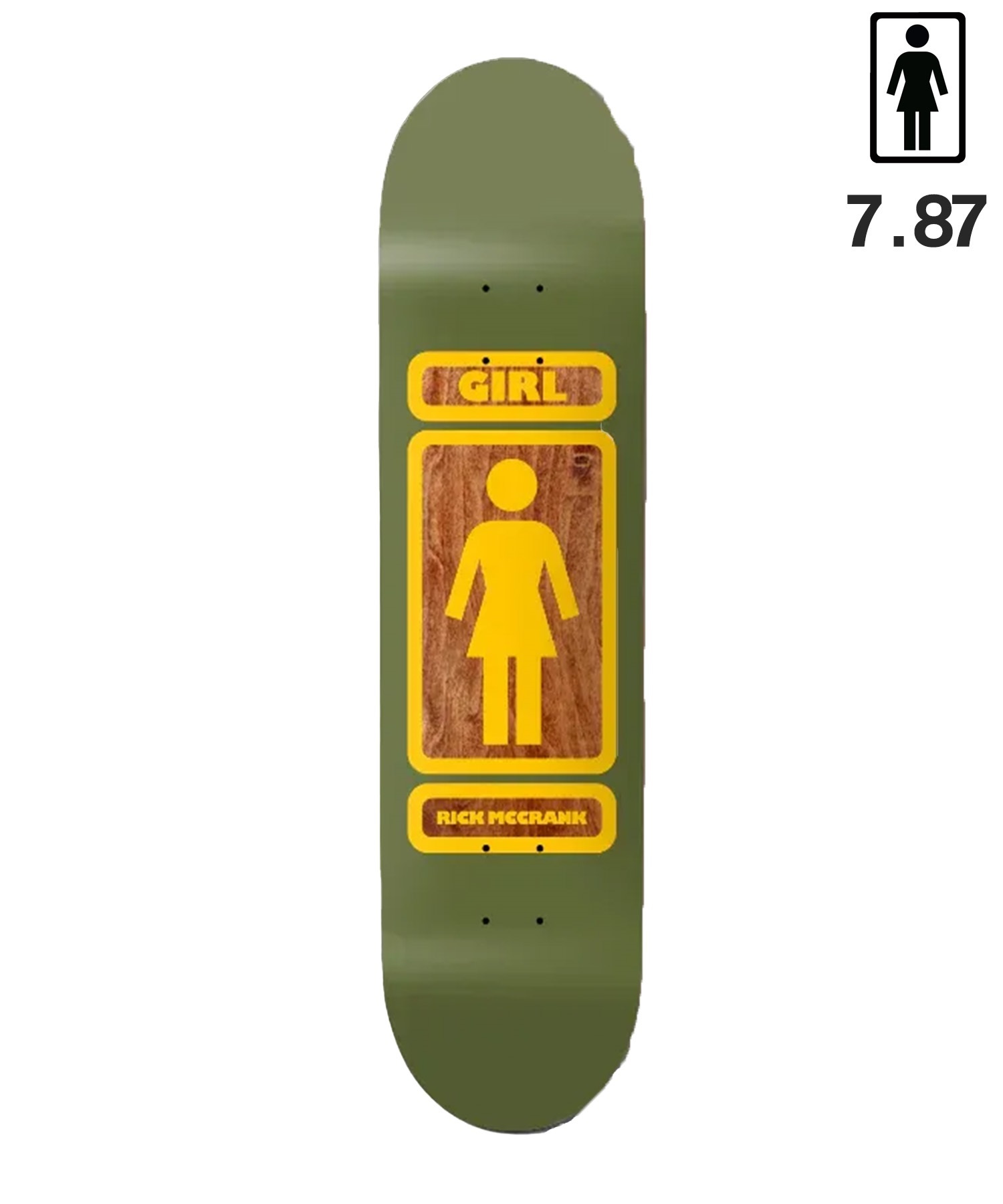 GIRL ガール スケートボード デッキ 7.87inch 93 TIL R.MCCRANK